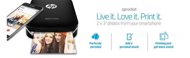 HP Sprocket Portable Photo Printer Review 1