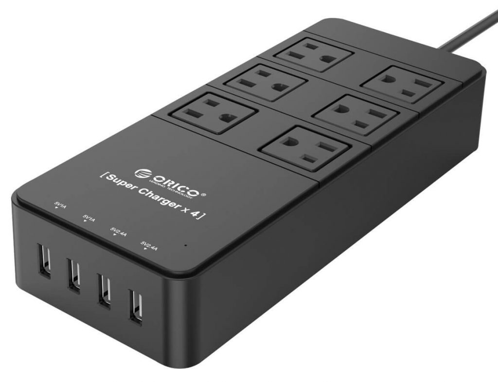 ORICO 6 Outlet Home Office Power Strip e1561295417375