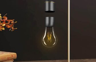 The Magic of Levitation: The Levitating Bulb Lamp with Wireless Charging