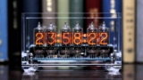 Nixie tube clock, A Clock from 70s enjoy the old school.